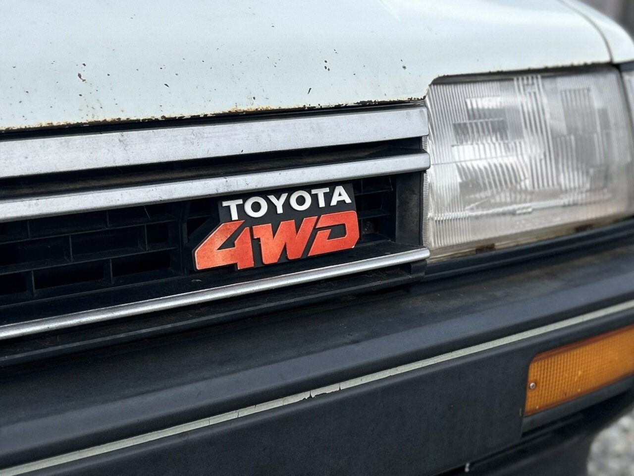 1985 TOYOTA TERCEL SR5 (4x4) 5 SP MANUAL 4D WAGON
