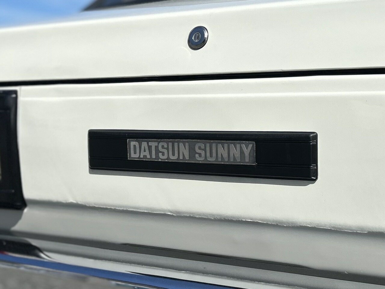 1979 DATSUN SUNNY 4 SP MANUAL 4D SEDAN