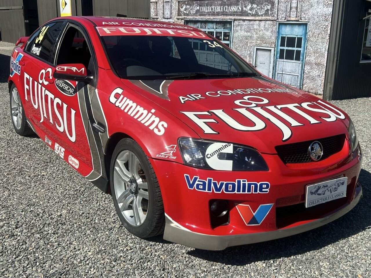 2009 HOLDEN COMMODORE VE SS (FUJITSU RACING PROMOTIONAL VEHICLE) 6 SP MANUAL 4D SEDAN