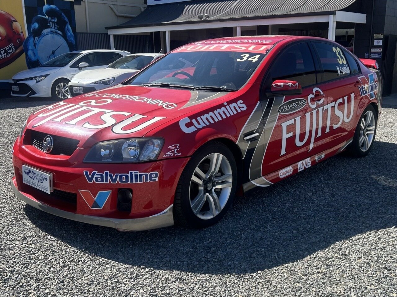 2009 HOLDEN COMMODORE VE SS (FUJITSU RACING PROMOTIONAL VEHICLE) 6 SP MANUAL 4D SEDAN