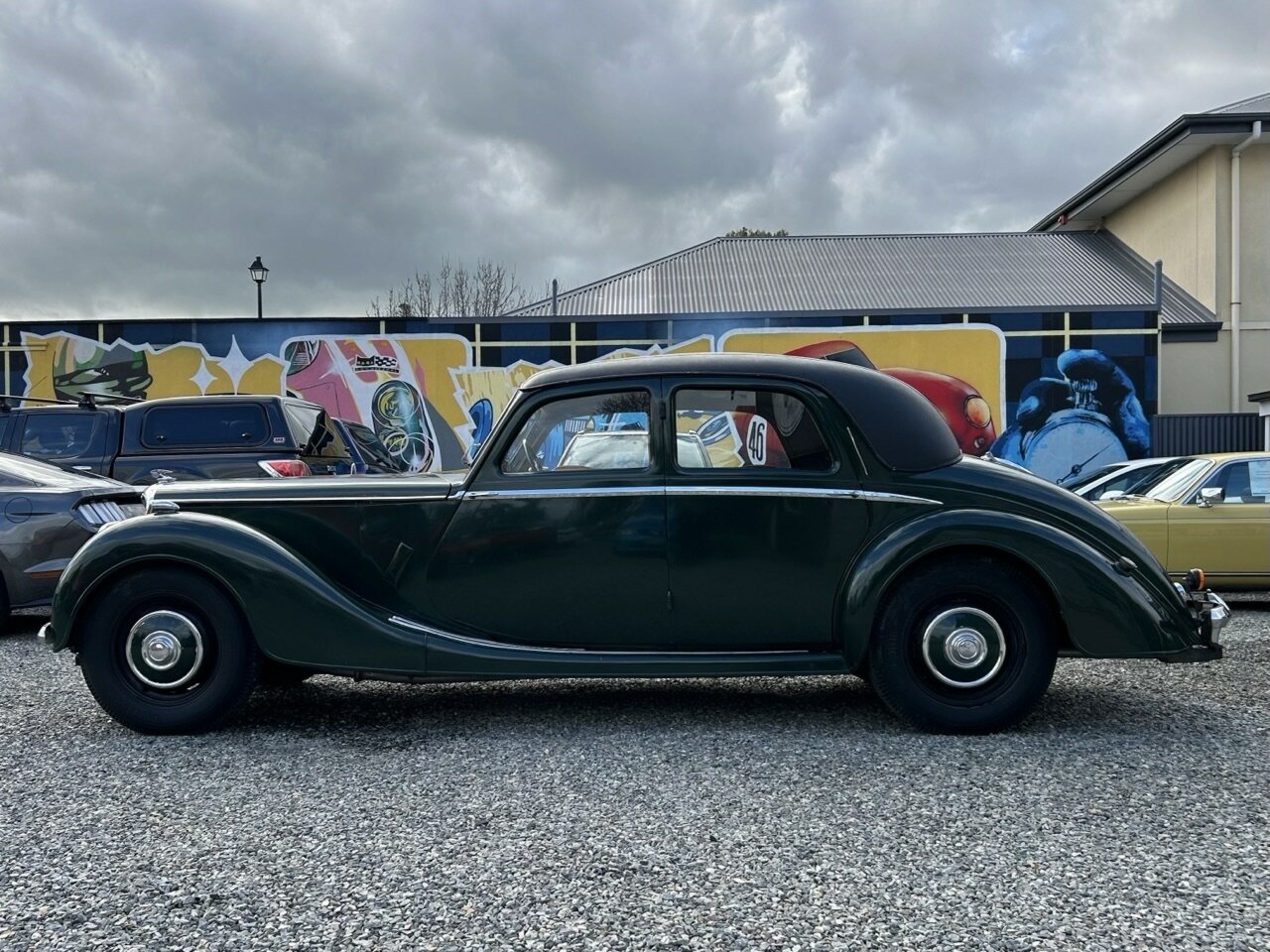 1954 RILEY RMB 2.5 LITRE 4 SP MANUAL 4D SEDAN