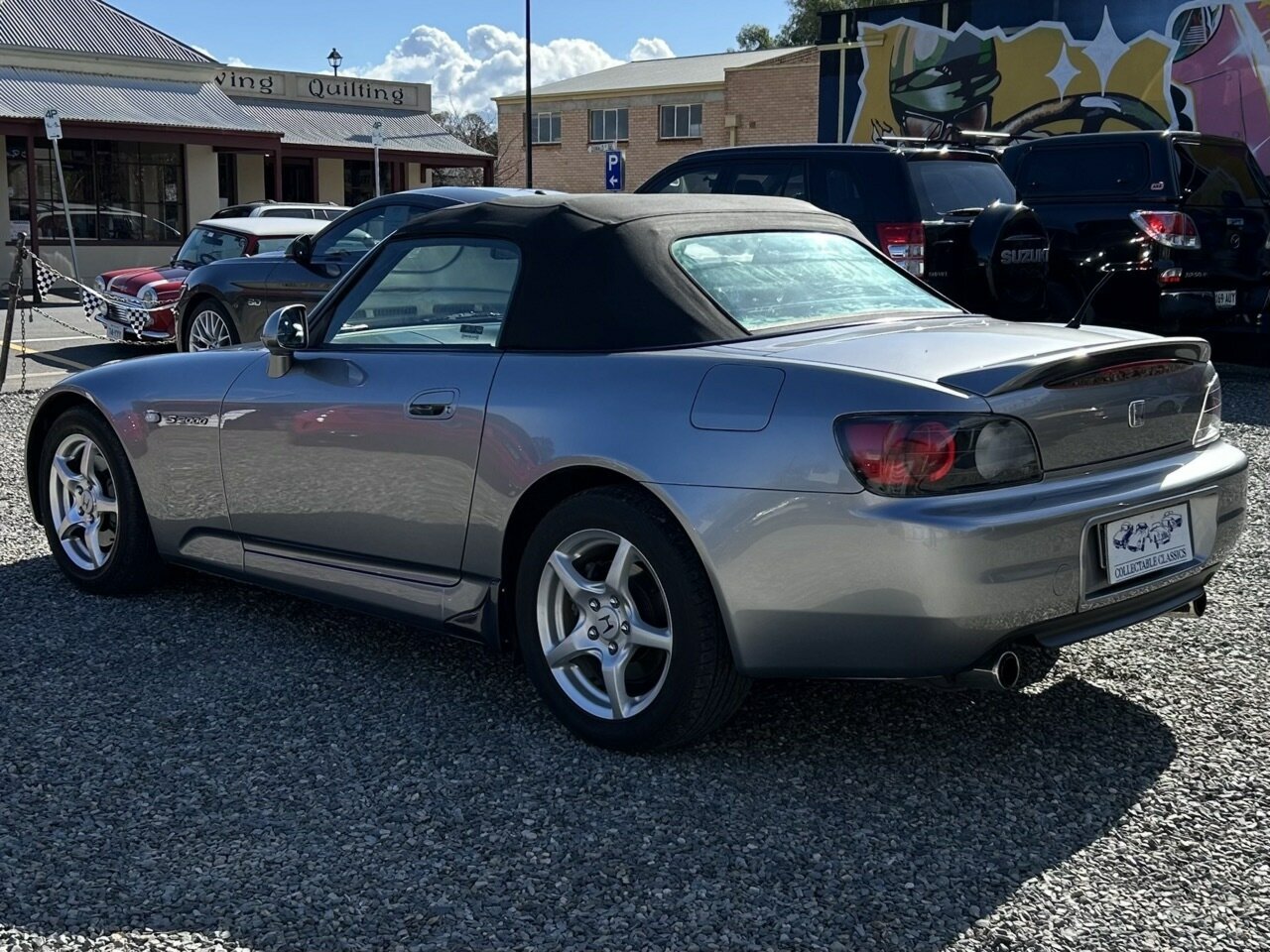 2000 HONDA S2000 6 SP MANUAL 2D CONVERTIBLE