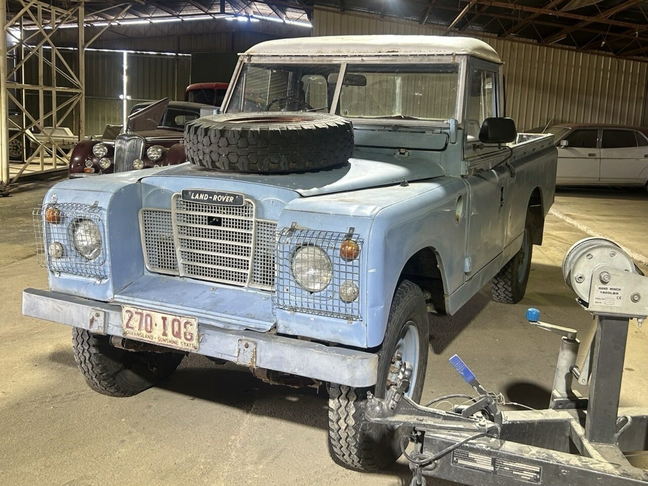 1980 LAND ROVER SERIES III 109 4 SP MANUAL UTILITY