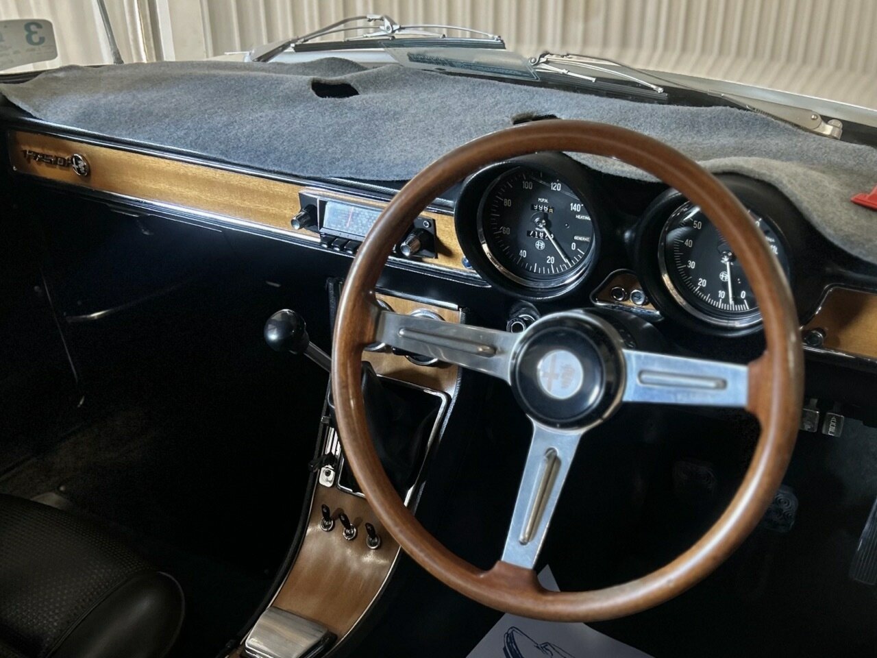1969 ALFA ROMEO GTV 1750 5 SP MANUAL 2D COUPE