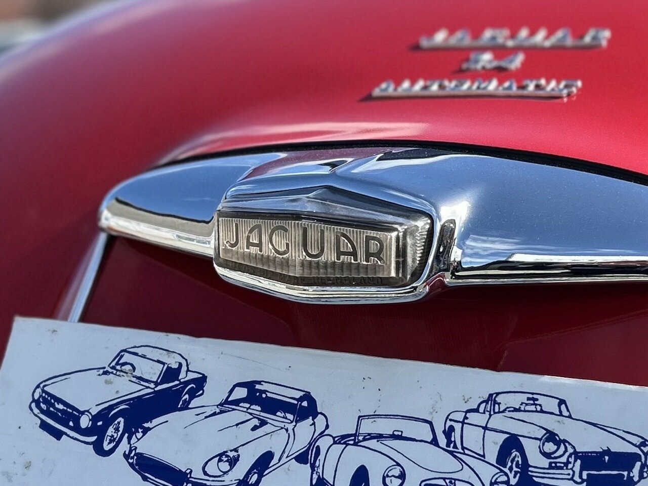 1961 JAGUAR MK II 3.4 3 SP AUTOMATIC 4D SEDAN