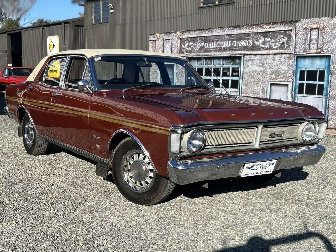 1971 FORD FAIRMONT XY 3 SP AUTOMATIC 4D SEDAN