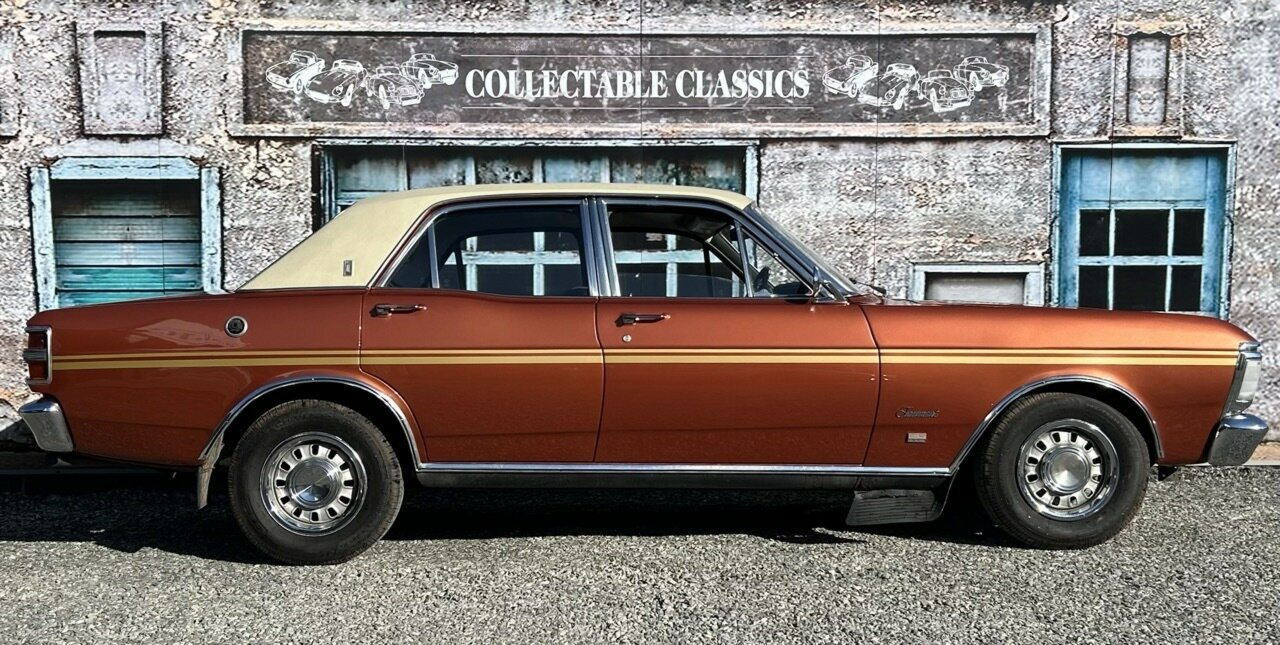 1971 FORD FAIRMONT XY 3 SP AUTOMATIC 4D SEDAN