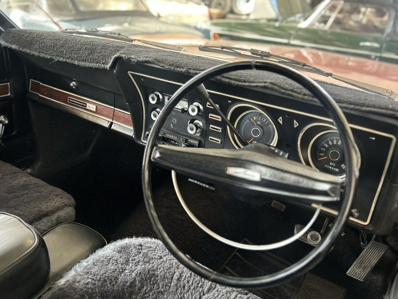 1971 FORD FAIRMONT XY 3 SP AUTOMATIC 4D SEDAN