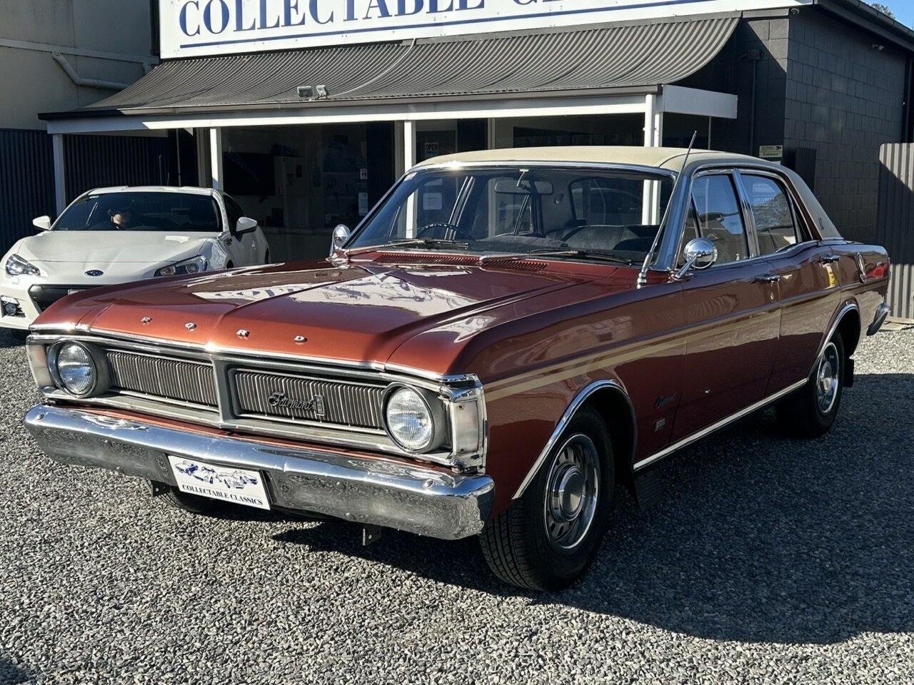 1971 FORD FAIRMONT XY 3 SP AUTOMATIC 4D SEDAN