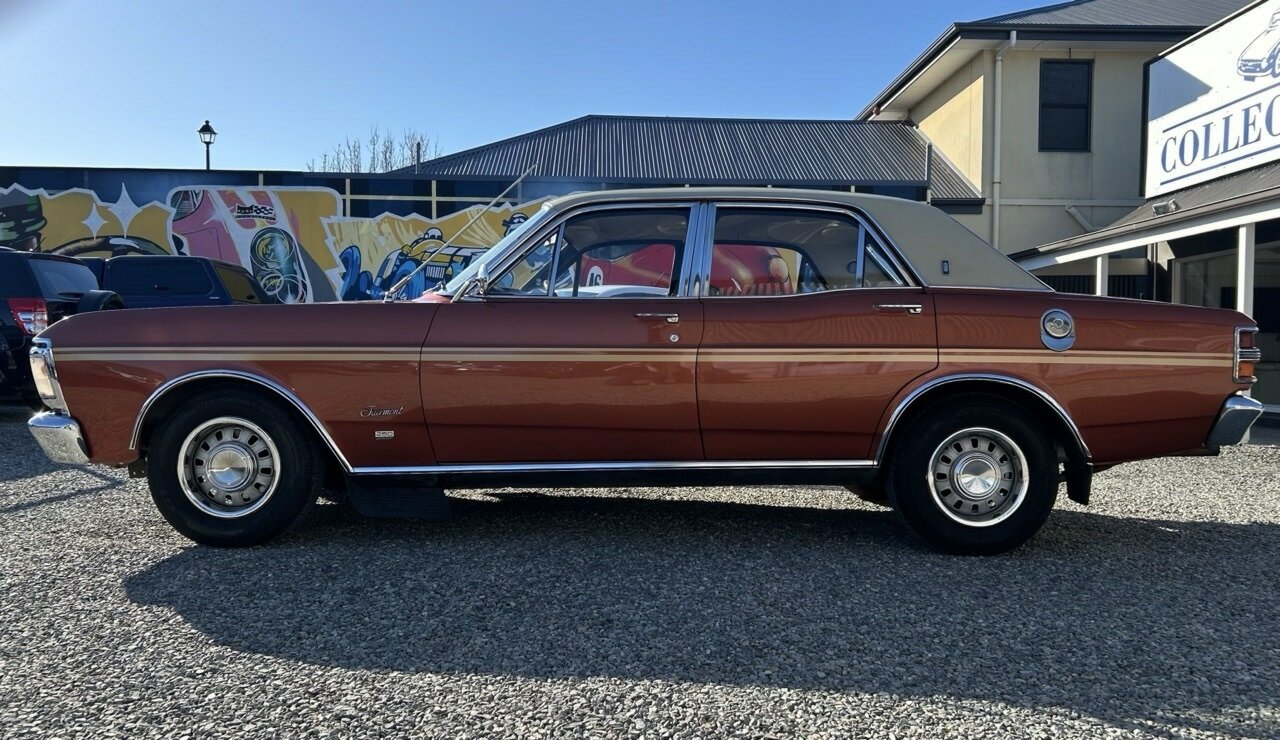 1971 FORD FAIRMONT XY 3 SP AUTOMATIC 4D SEDAN