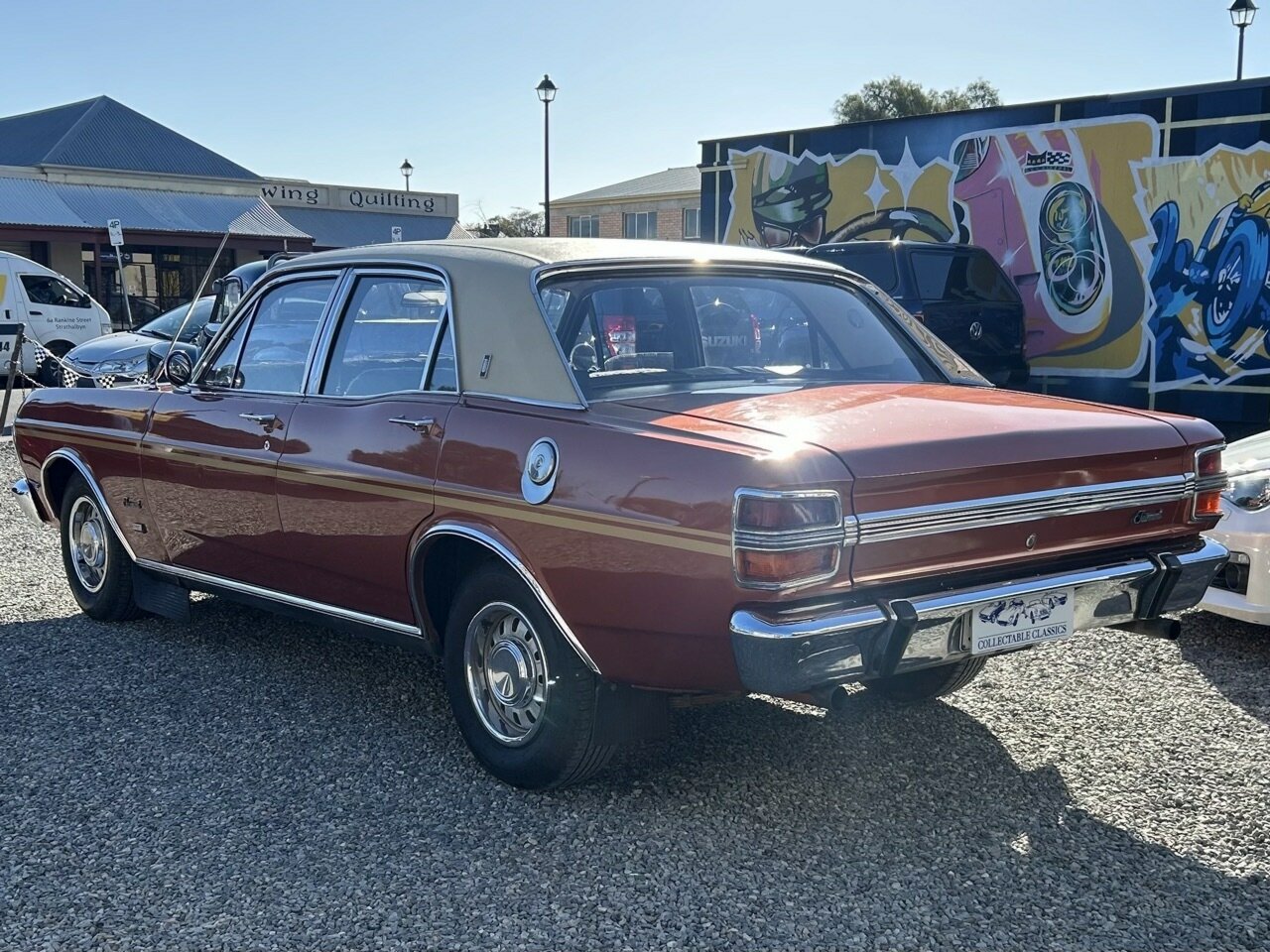 1971 FORD FAIRMONT XY 3 SP AUTOMATIC 4D SEDAN