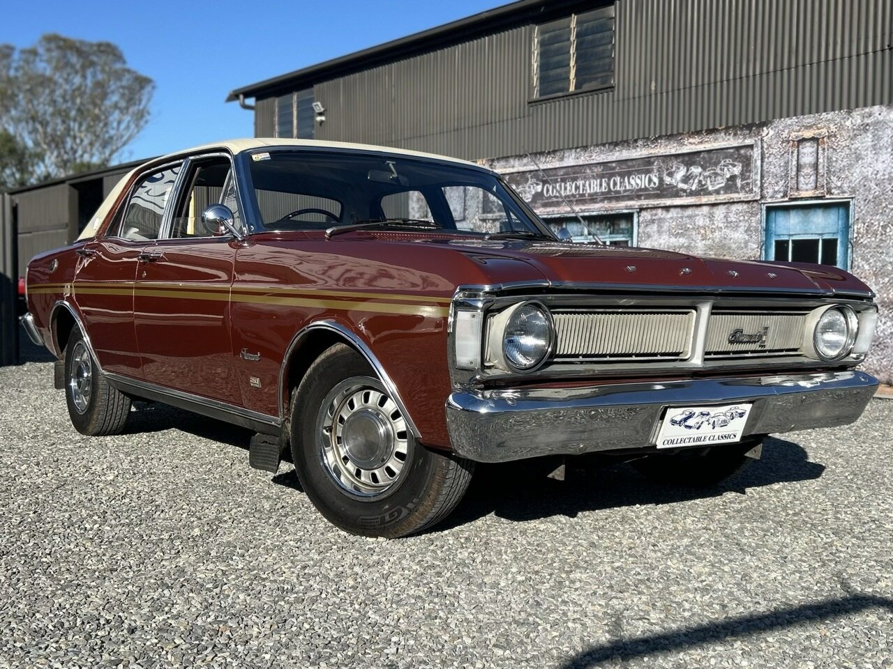 1971 FORD FAIRMONT XY 3 SP AUTOMATIC 4D SEDAN
