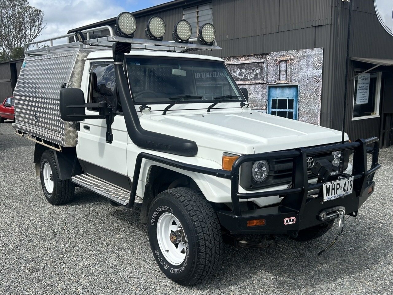 1996 TOYOTA LANDCRUISER HZJ75RP (4x4) 5 SP MANUAL 4x4 C/CHAS