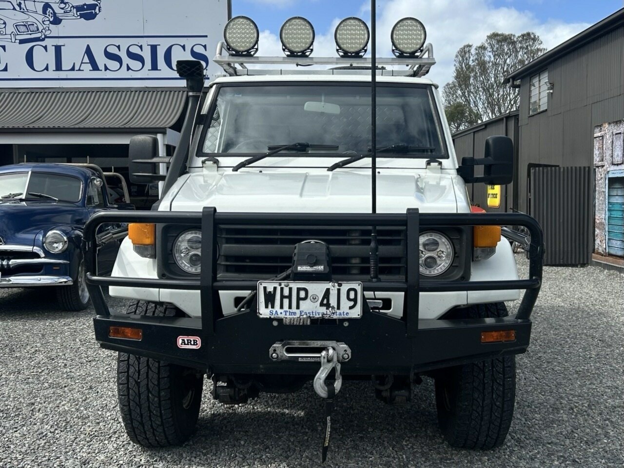 1996 TOYOTA LANDCRUISER HZJ75RP (4x4) 5 SP MANUAL 4x4 C/CHAS