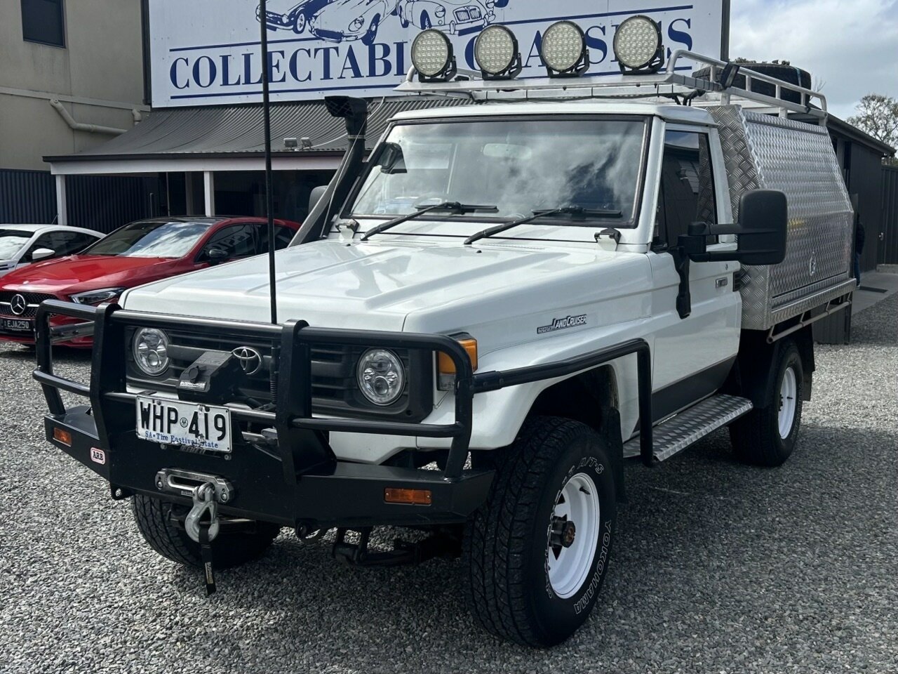 1996 TOYOTA LANDCRUISER HZJ75RP (4x4) 5 SP MANUAL 4x4 C/CHAS