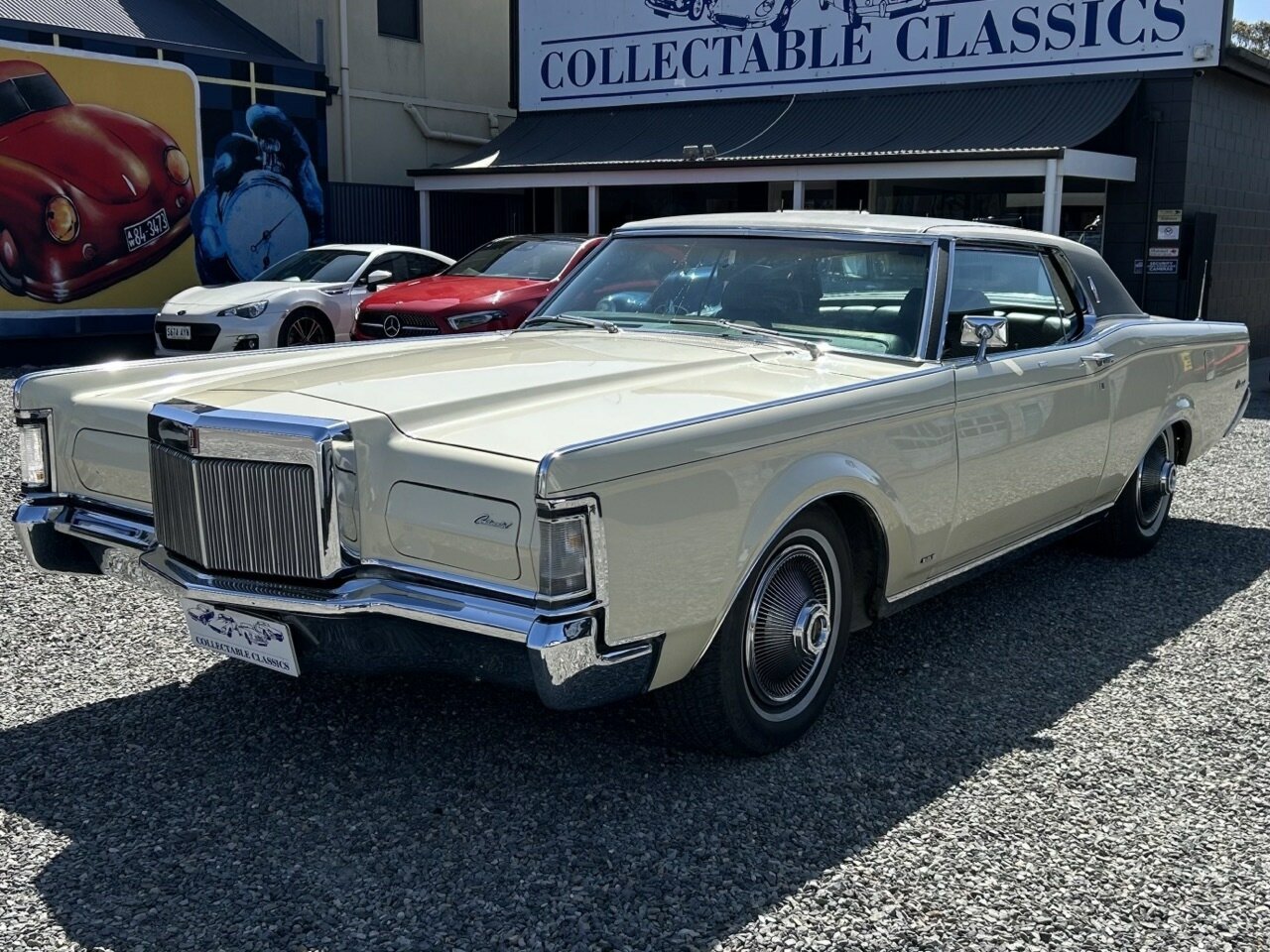1969 LINCOLN CONTINENTAL MARK III 3 SP AUTOMATIC COUPE