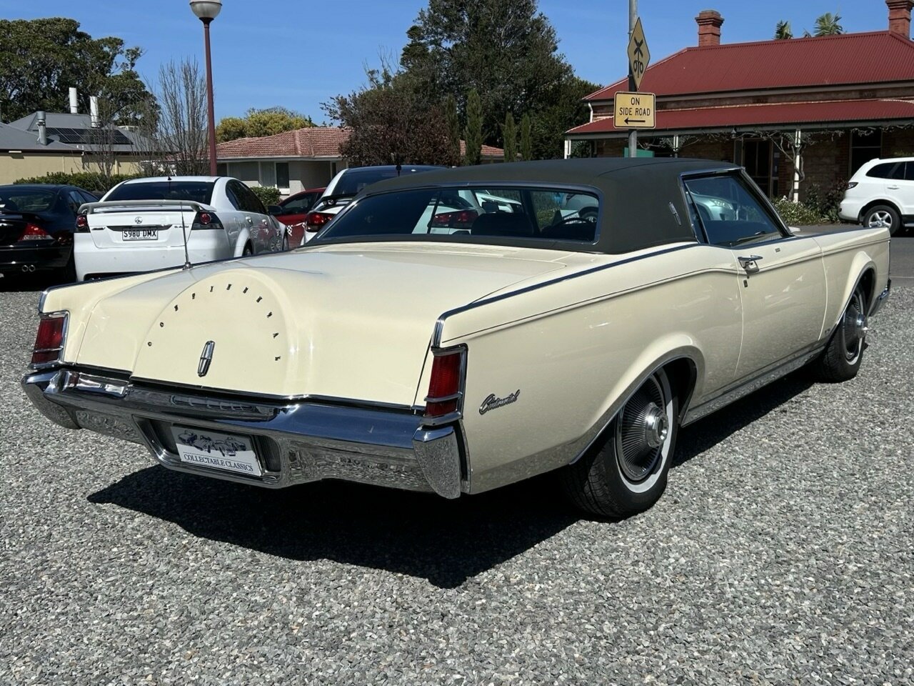1969 LINCOLN CONTINENTAL MARK III 3 SP AUTOMATIC COUPE