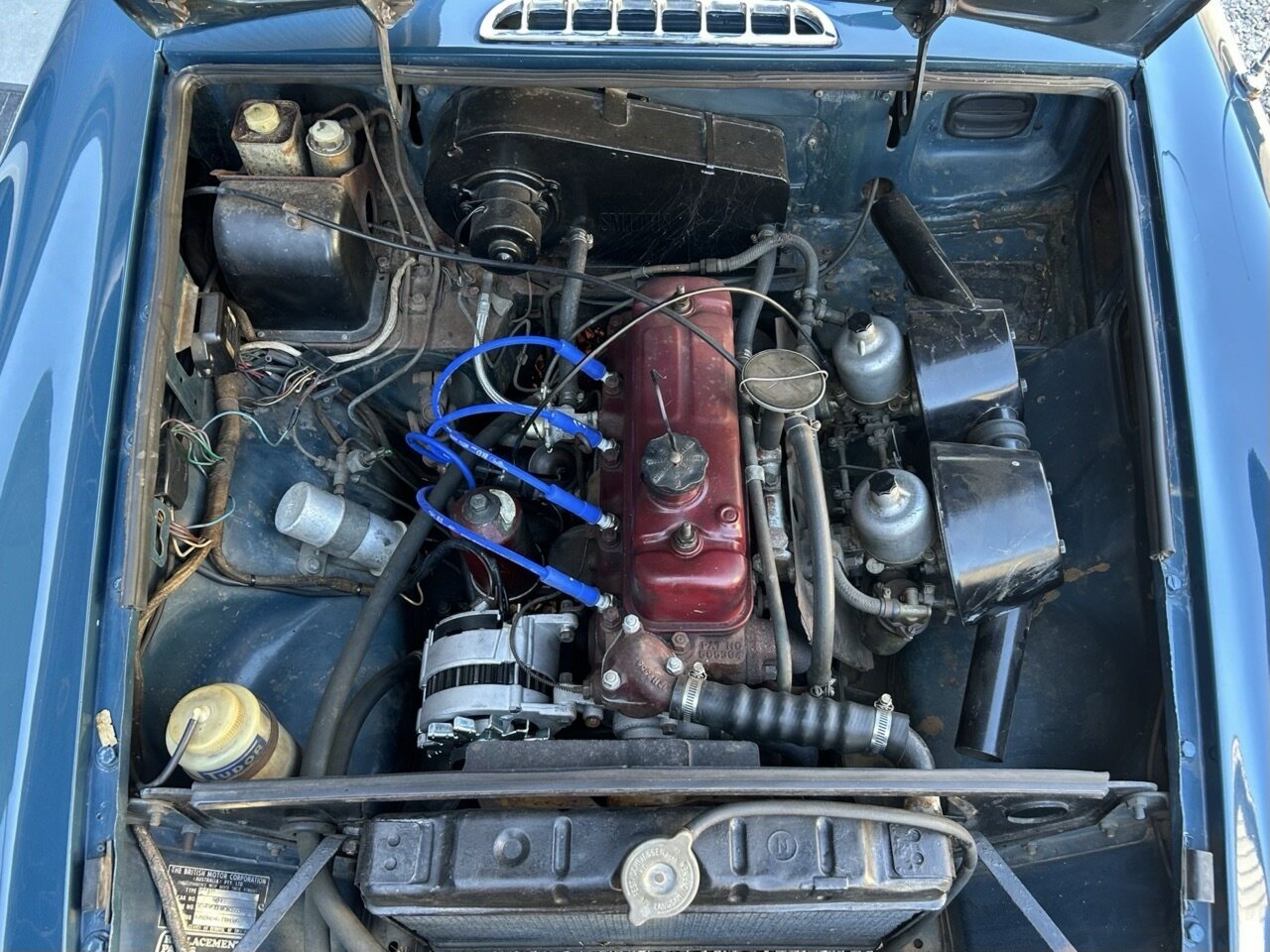 1969 MG MGB MK II 4 SP MAN + OVERDRIVE 2D ROADSTER