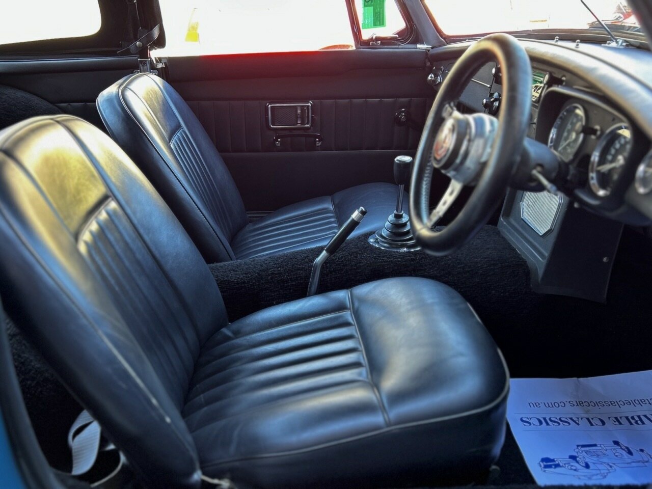 1969 MG MGB MK II 4 SP MAN + OVERDRIVE 2D ROADSTER