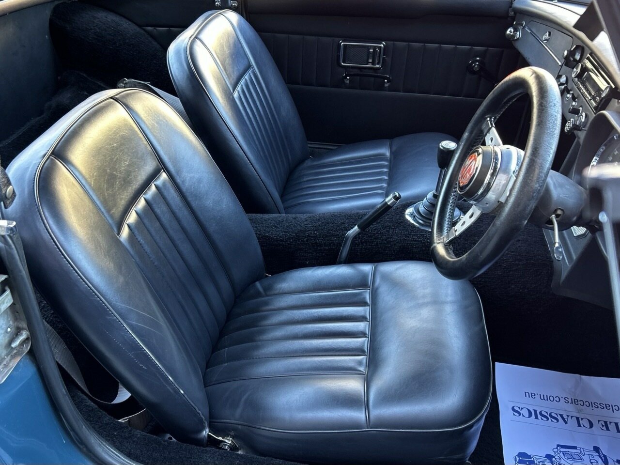 1969 MG MGB MK II 4 SP MAN + OVERDRIVE 2D ROADSTER
