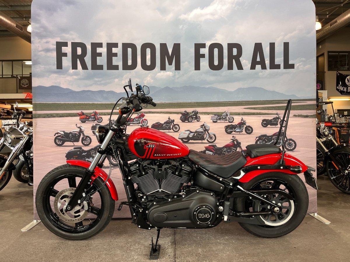 2023 HARLEY-DAVIDSON FXBBS STREET BOB (114) CRUISER
