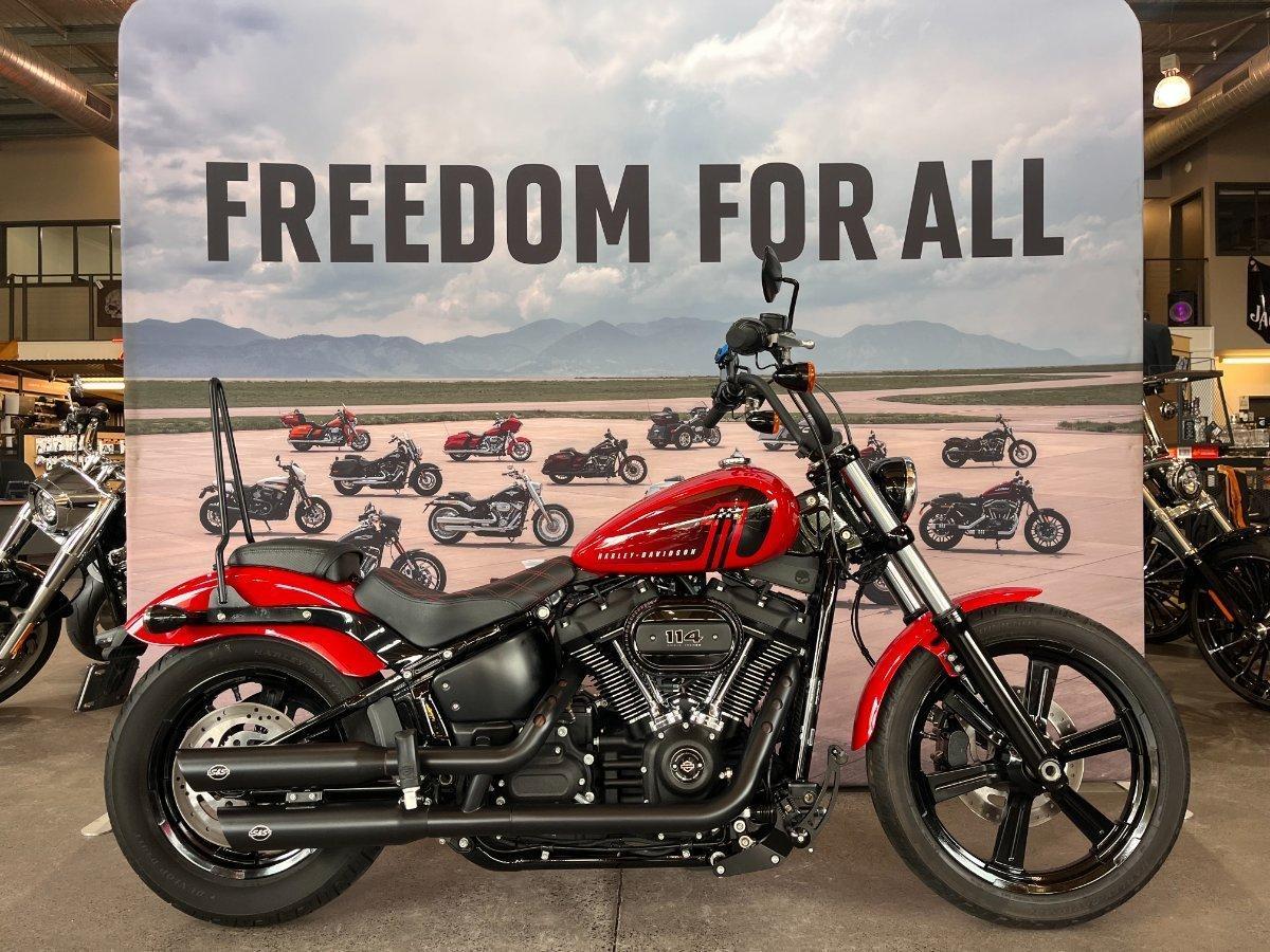 2023 HARLEY-DAVIDSON FXBBS STREET BOB (114) CRUISER