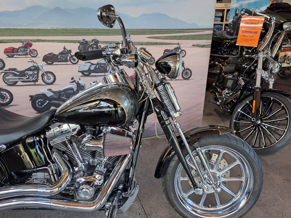 2008 HARLEY-DAVIDSON FXSTSSE S/EAGLE SPRINGER CRUISER