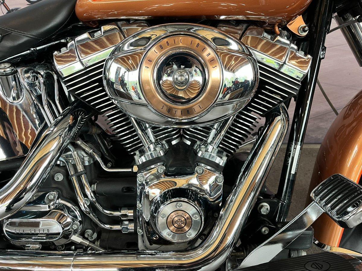 2009 HARLEY-DAVIDSON FLSTN SOFTAIL DELUXE 105 ANNIV CRUISER