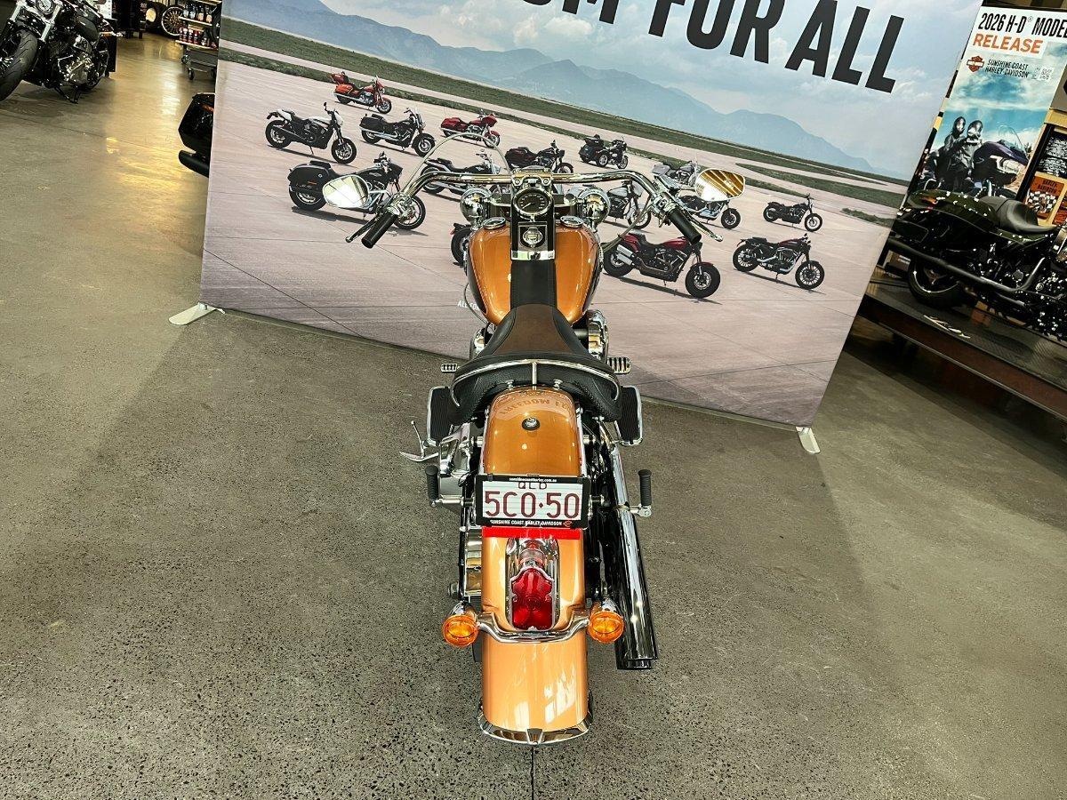 2009 HARLEY-DAVIDSON FLSTN SOFTAIL DELUXE 105 ANNIV CRUISER