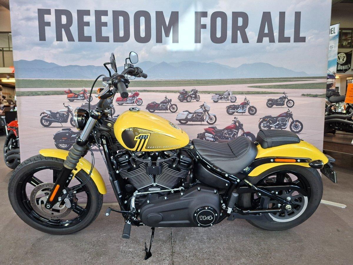 2023 HARLEY-DAVIDSON FXBBS STREET BOB (114) CRUISER