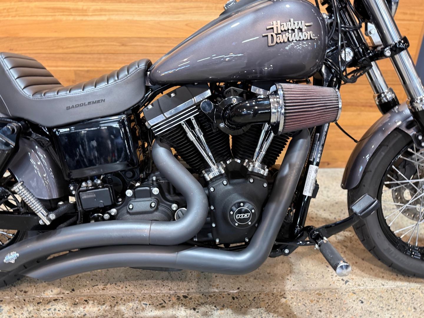 2016 HARLEY-DAVIDSON FXDB STREET BOB CRUISER