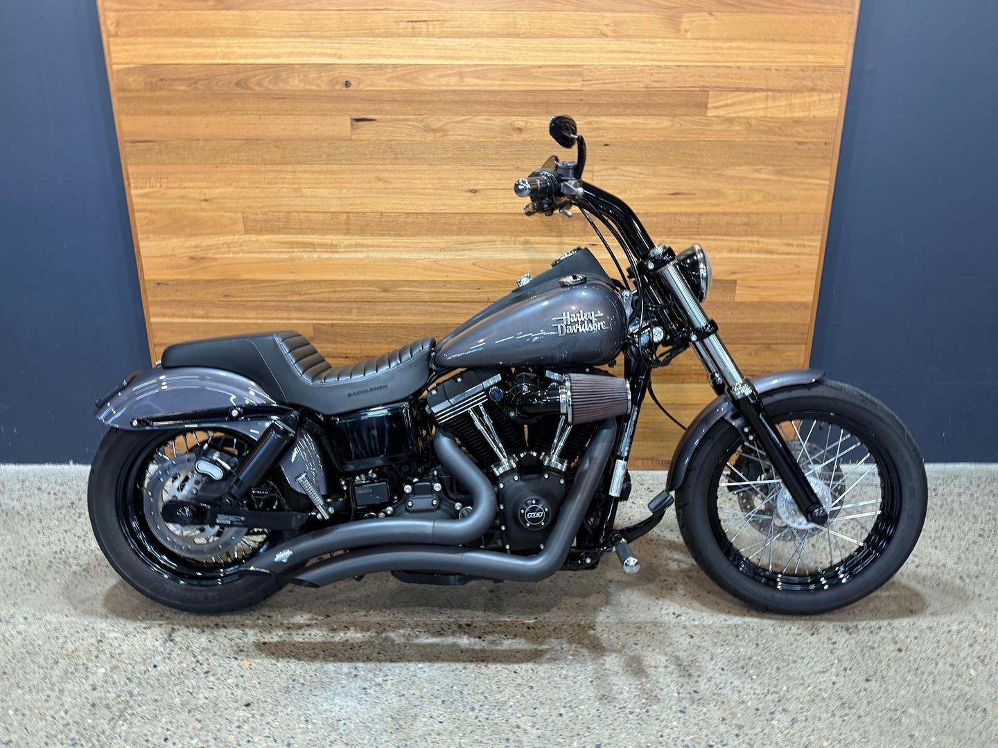 2016 HARLEY-DAVIDSON FXDB STREET BOB CRUISER