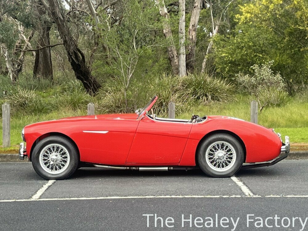 1955 AUSTIN HEALEY 100 BN1 4 SP MANUAL + O/DRIVE 2D ROADSTER