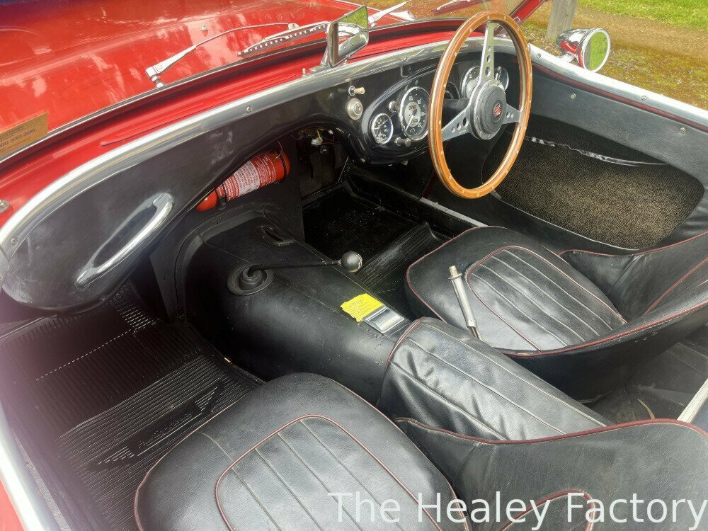 1955 AUSTIN HEALEY 100 BN1 4 SP MANUAL + O/DRIVE 2D ROADSTER