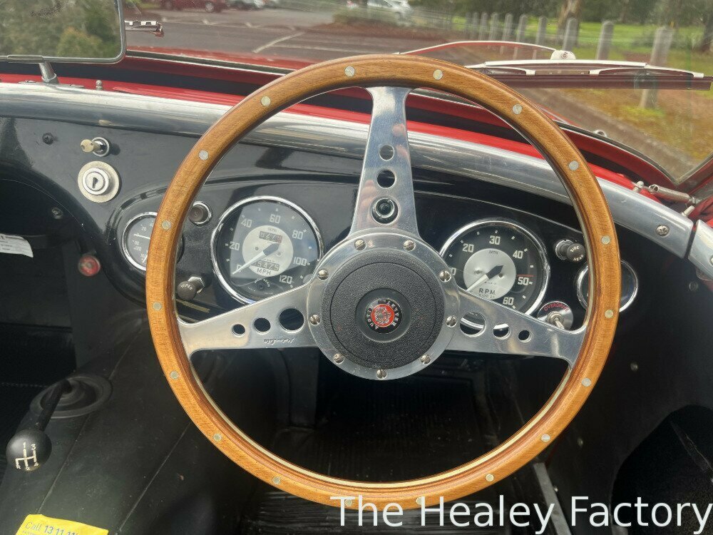 1955 AUSTIN HEALEY 100 BN1 4 SP MANUAL + O/DRIVE 2D ROADSTER