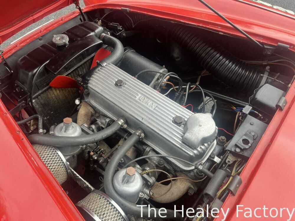 1955 AUSTIN HEALEY 100 BN1 4 SP MANUAL + O/DRIVE 2D ROADSTER