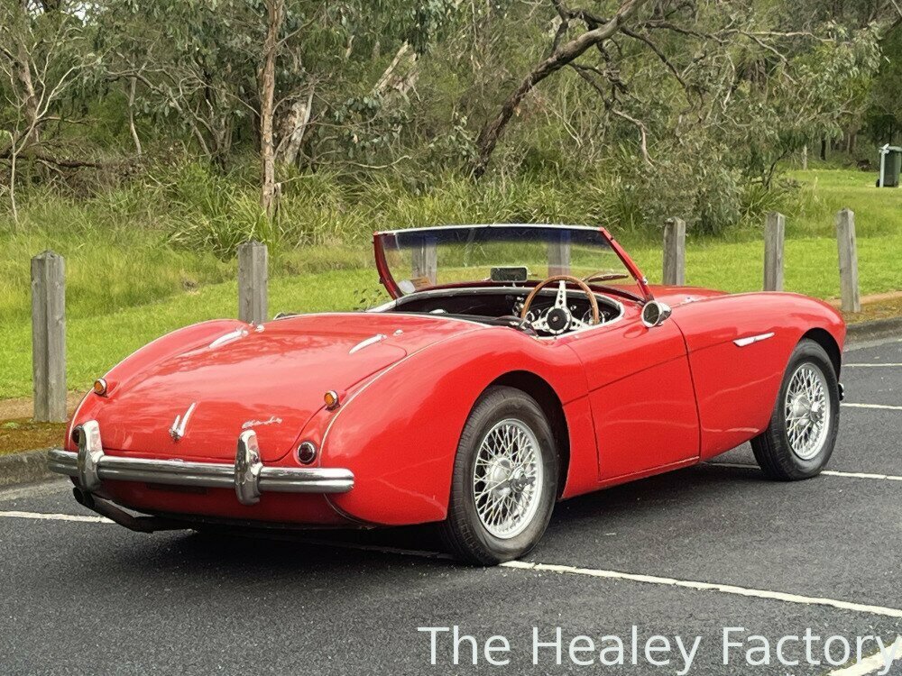 1955 AUSTIN HEALEY 100 BN1 4 SP MANUAL + O/DRIVE 2D ROADSTER