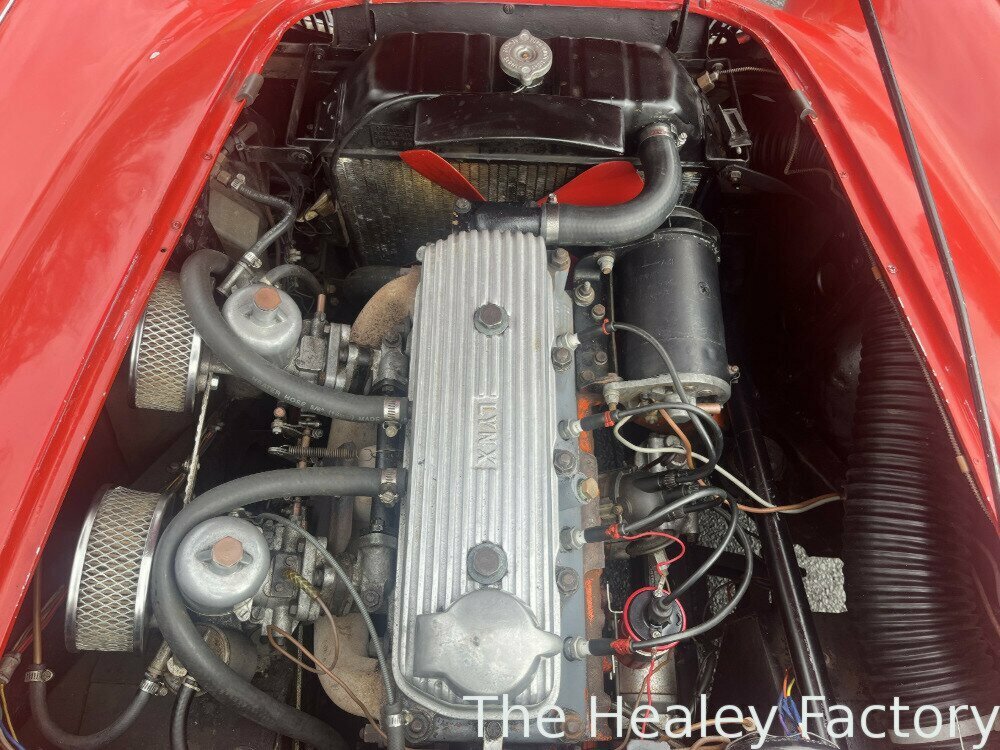 1955 AUSTIN HEALEY 100 BN1 4 SP MANUAL + O/DRIVE 2D ROADSTER