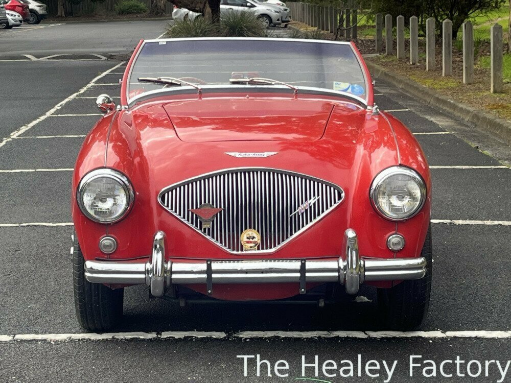 1955 AUSTIN HEALEY 100 BN1 4 SP MANUAL + O/DRIVE 2D ROADSTER