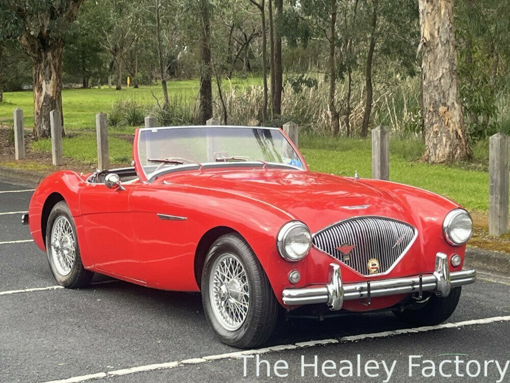 1955 AUSTIN HEALEY 100 BN1 4 SP MANUAL + O/DRIVE 2D ROADSTER
