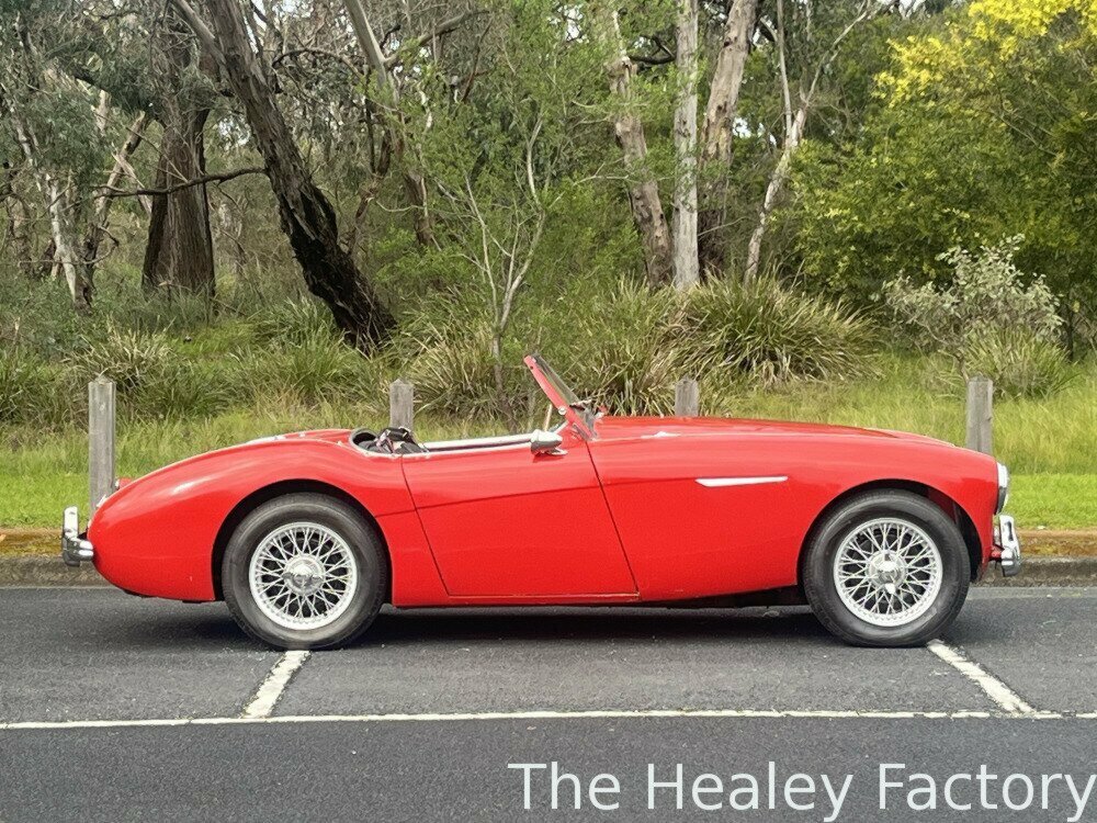 1955 AUSTIN HEALEY 100 BN1 4 SP MANUAL + O/DRIVE 2D ROADSTER