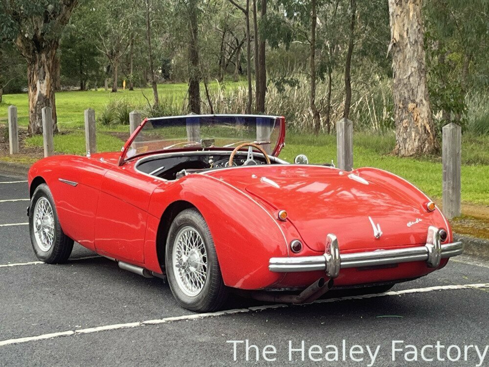 1955 AUSTIN HEALEY 100 BN1 4 SP MANUAL + O/DRIVE 2D ROADSTER