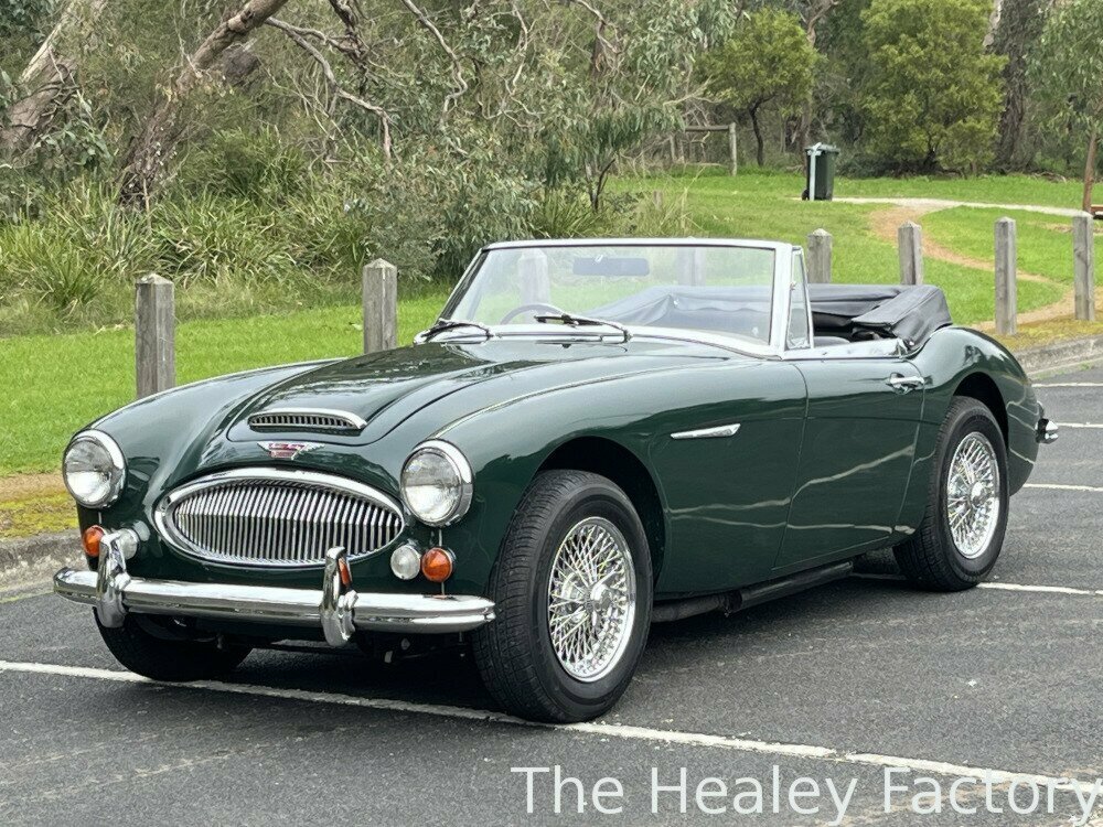 1966 AUSTIN HEALEY 3000 MK III BJ8 4 SP MANUAL + O/DRIVE 2D ROADSTER