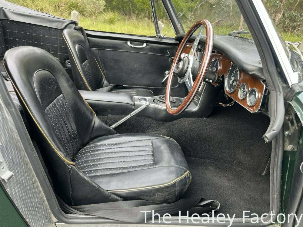 1966 AUSTIN HEALEY 3000 MK III BJ8 4 SP MANUAL + O/DRIVE 2D ROADSTER