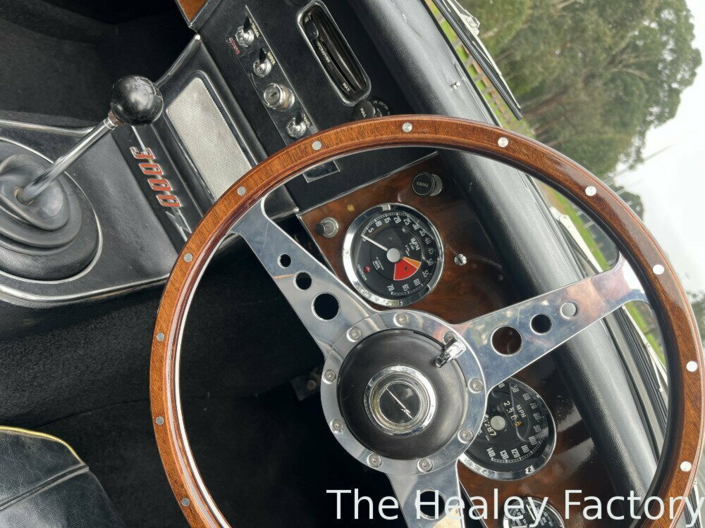 1966 AUSTIN HEALEY 3000 MK III BJ8 4 SP MANUAL + O/DRIVE 2D ROADSTER