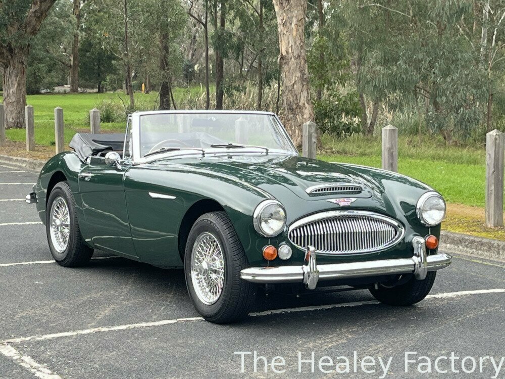 1966 AUSTIN HEALEY 3000 MK III BJ8 4 SP MANUAL + O/DRIVE 2D ROADSTER