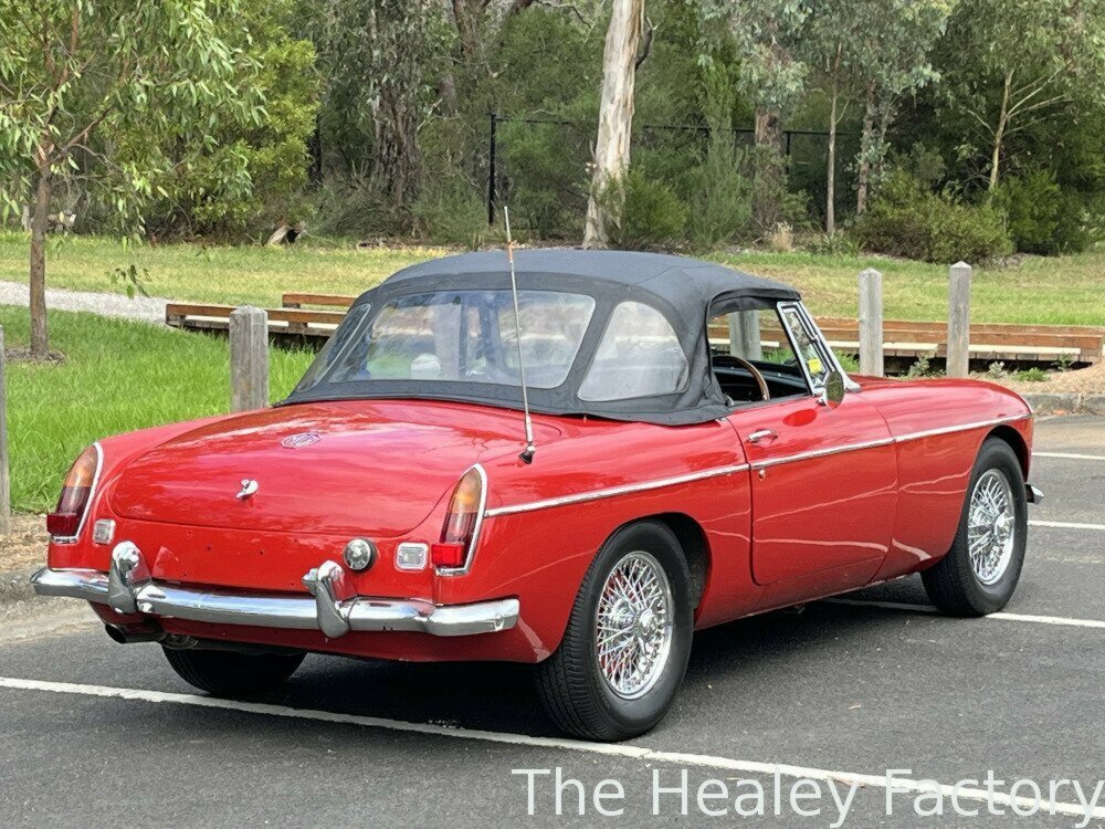 1968 MG MGB SPORTS MK II 4 SP MAN + OVERDRIVE 2D ROADSTER