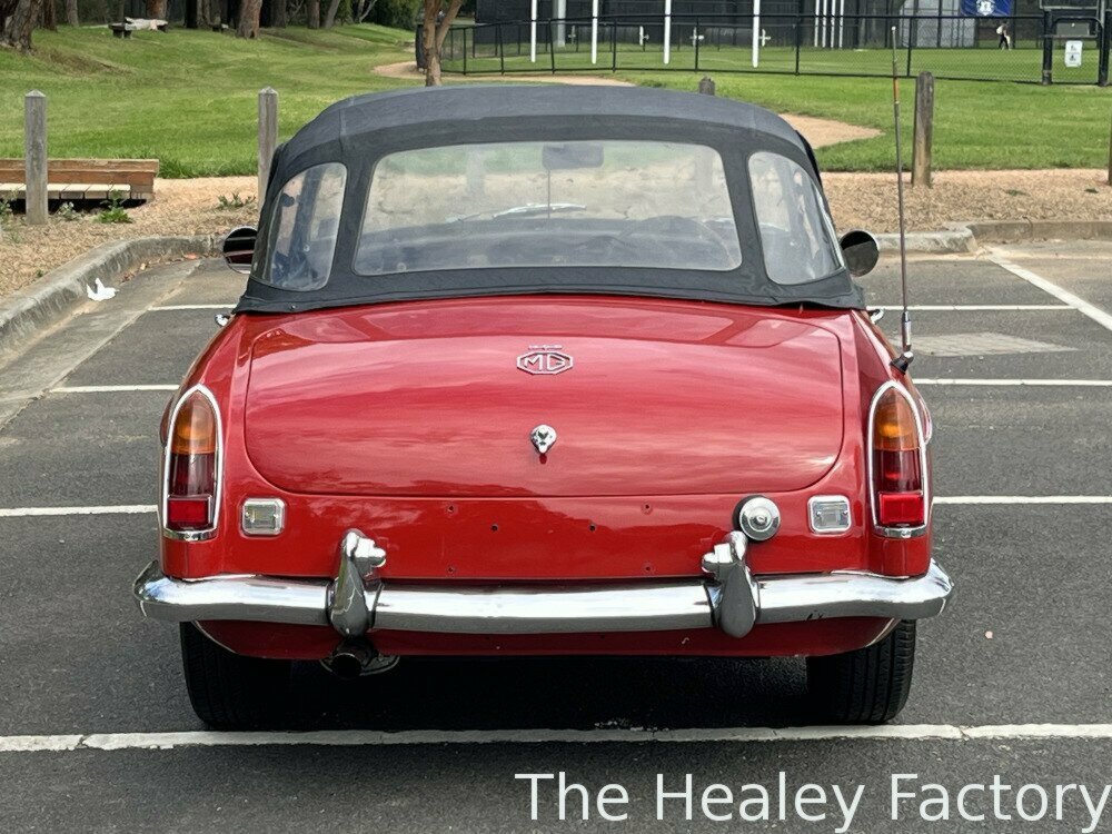 1968 MG MGB SPORTS MK II 4 SP MAN + OVERDRIVE 2D ROADSTER