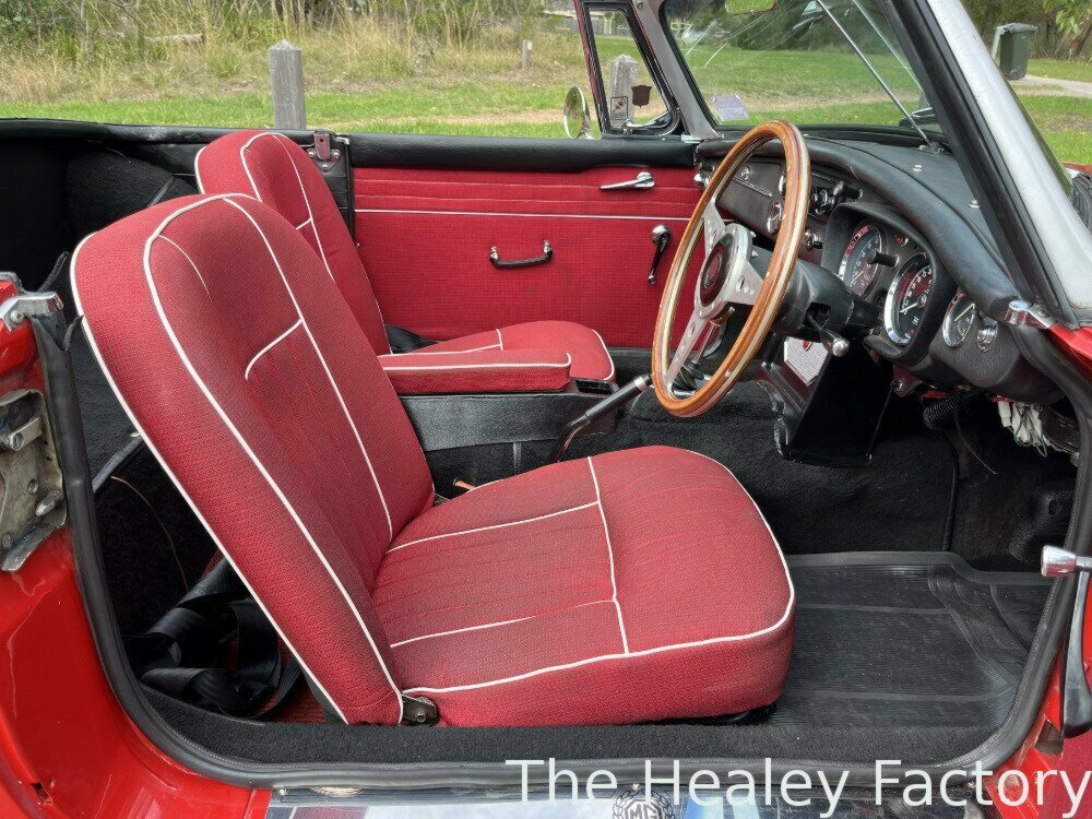 1968 MG MGB SPORTS MK II 4 SP MAN + OVERDRIVE 2D ROADSTER