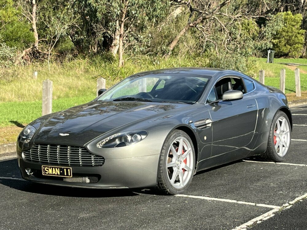2008 ASTON MARTIN V8 MY09 VANTAGE 6 SP AUTO SEQUENTIAL 2D COUPE